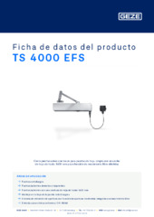 TS 4000 EFS Ficha de datos del producto ES