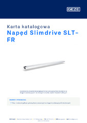 Napęd Slimdrive SLT-FR Karta katalogowa PL