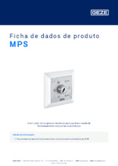 MPS Ficha de dados de produto PT