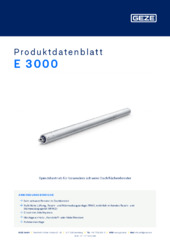 E 3000 Produktdatenblatt DE