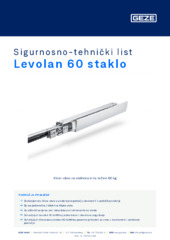 Levolan 60 staklo Sigurnosno-tehnički list HR