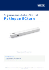 Poklopac ECturn Sigurnosno-tehnički list HR