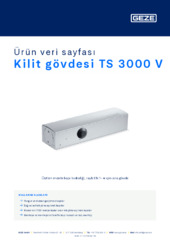 Kilit gövdesi TS 3000 V Ürün veri sayfası TR