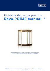 Revo.PRIME manual  * Ficha de dados de produto PT