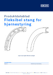 Fleksibel stang for hjørnestyring Produktdatablad NB