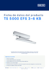 TS 5000 EFS 3-6 KB Ficha de datos del producto ES
