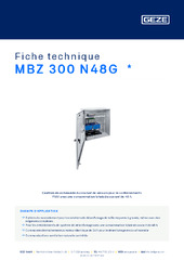 MBZ 300 N48G  * Fiche technique FR