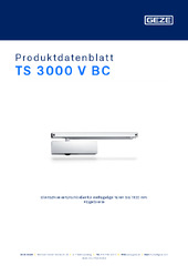 TS 3000 V BC Produktdatenblatt DE