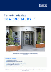 TSA 395 Multi  * Termék adatlap HU