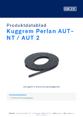 Kuggrem Perlan AUT-NT / AUT 2 Produktdatablad SV