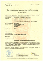 Certificat FR (767684)