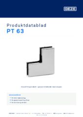 PT 63 Produktdatablad NB