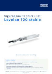 Levolan 120 staklo Sigurnosno-tehnički list HR