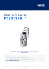 FT201SFB  * Ürün veri sayfası TR