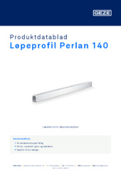 Løpeprofil Perlan 140 Produktdatablad NB