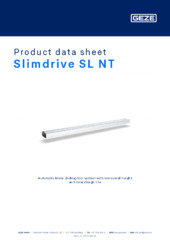 Slimdrive SL NT Product data sheet EN