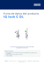 IQ lock C DL Ficha de datos del producto ES