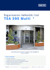TSA 395 Multi  * Sigurnosno-tehnički list HR