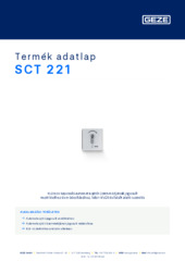 SCT 221 Termék adatlap HU