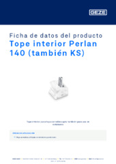 Tope interior Perlan 140 (también KS) Ficha de datos del producto ES