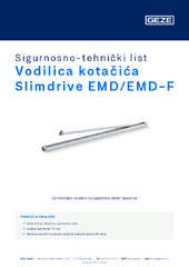Vodilica kotačića Slimdrive EMD/EMD-F Sigurnosno-tehnički list HR