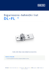 DL-FL  * Sigurnosno-tehnički list HR