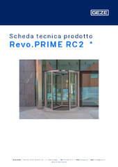 Revo.PRIME RC2  * Scheda tecnica prodotto IT