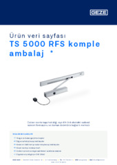 TS 5000 RFS komple ambalaj  * Ürün veri sayfası TR