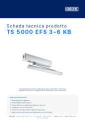 TS 5000 EFS 3-6 KB Scheda tecnica prodotto IT