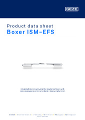 Boxer ISM-EFS Product data sheet EN