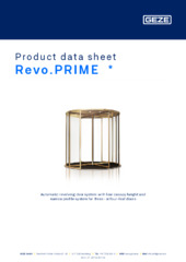 Revo.PRIME  * Product data sheet EN