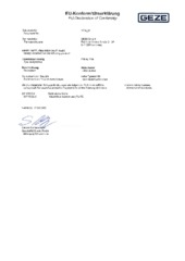 Konformitätserklärung DE (786905)