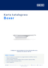 Boxer Karta katalogowa PL