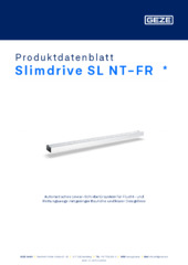Slimdrive SL NT-FR  * Produktdatenblatt DE