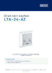 LTA-24-AZ Ürün veri sayfası TR