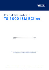 TS 5000 ISM ECline Produktdatenblatt DE