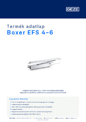Boxer EFS 4-6 Termék adatlap HU