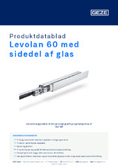 Levolan 60 med sidedel af glas Produktdatablad DA
