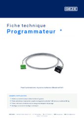 Programmateur  * Fiche technique FR