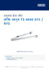 लिंक आर्म TS 4000 EFS / RFS उत्पाद डेटा शीट HI