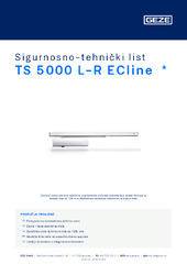 TS 5000 L-R ECline  * Sigurnosno-tehnički list HR