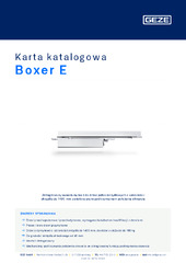 Boxer E Karta katalogowa PL