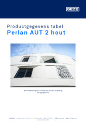 Perlan AUT 2 hout Productgegevens tabel NL