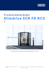 Slimdrive SCR FR RC2  * Produktdatenblatt DE