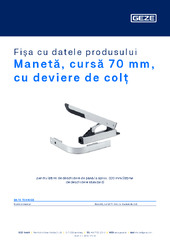 OL 320 Handhebel Fișa cu datele produsului RO