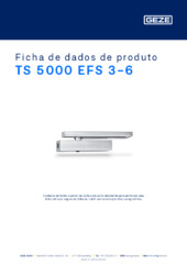 TS 5000 EFS 3-6 Ficha de dados de produto PT