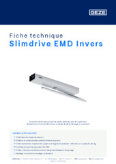 Slimdrive EMD Invers Fiche technique FR