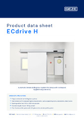 ECdrive H Product data sheet EN