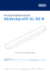 Abdeckprofil OL 90 N Produktdatenblatt DE