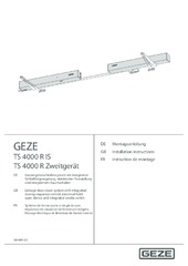 Installation instructions DE EN FR (769021)